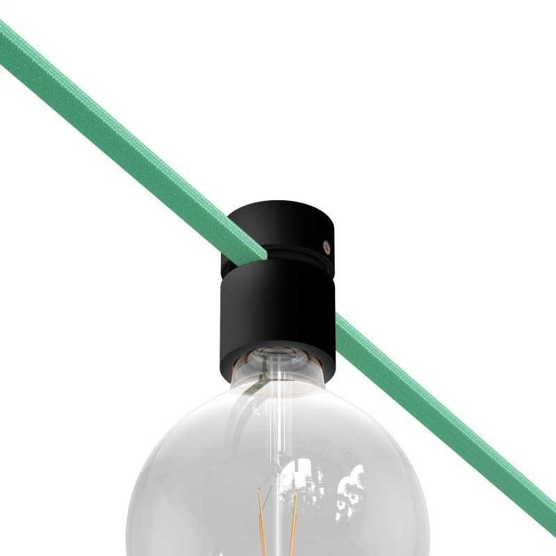 Portalámparas decorativo blanco para guirnalda | Iluminable
