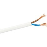 Cable plano manguera blanco 2 x 0,50 mm2 | Iluminable)