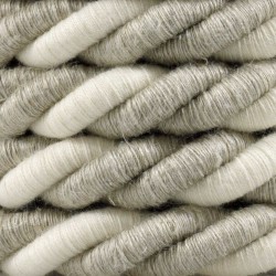 Cable textil lino 3 x 0,75 con grosor de 16 mm | Iluminable)