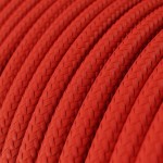 Cable textil decorativo rojo homologado por metros | Iluminable)