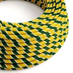 Comprar cable decorativo textil homologado color trópico | Iluminable
