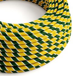 Comprar cable decorativo textil homologado color trópico | Iluminable
