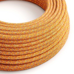 Cable textil decorativo homologado bicolor Hipster por metros | Iluminable)
