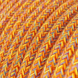 Cable textil decorativo homologado bicolor Hipster por metros | Iluminable)