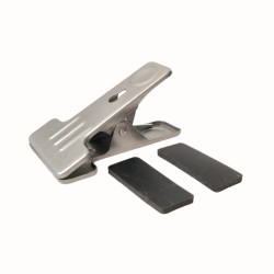 Pinza de fijación en hierro bruto para flexo o lámpara | Iluminable)