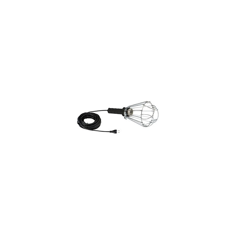 Lámpara estilo taller con cable de 10 metros | Iluminable
