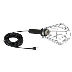 Lámpara estilo taller con cable de 10 metros | Iluminable