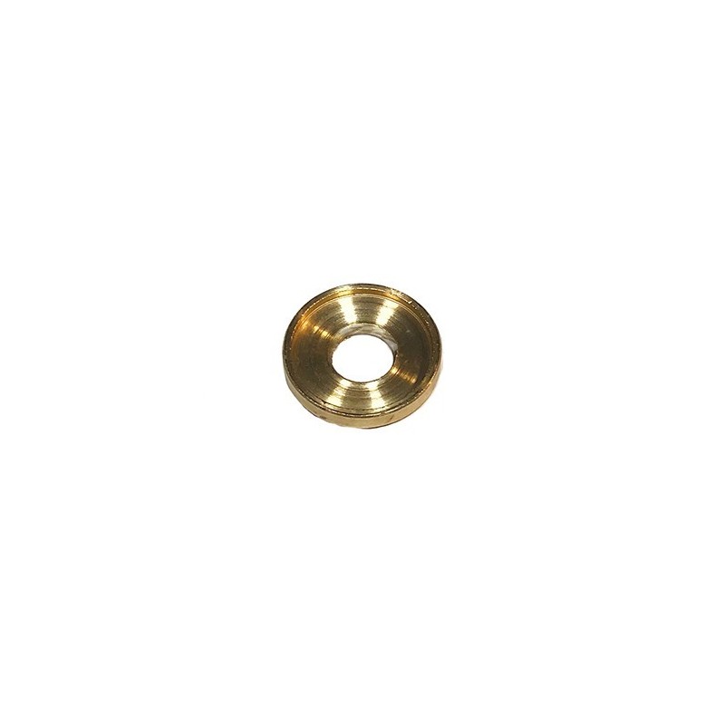 Enclavaje pasante para tubo de 20 mm en latón | Iluminable)