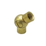 Rótula articulada de latón de 42 mm para lámpara