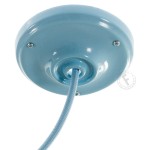Rosetón porcelana 105 mm para lámpara colgante | Iluminable