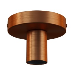 Punto de luz E27 metálico para pared o techo | FABRICA TU LÁMPARA