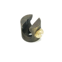 Sujetacables metálico 15 mm para pared o techo | Iluminable