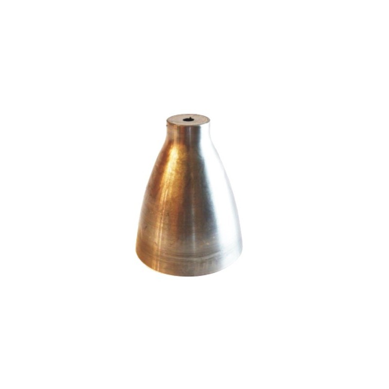 Pantalla campana de hierro bruto 107 mm para foco