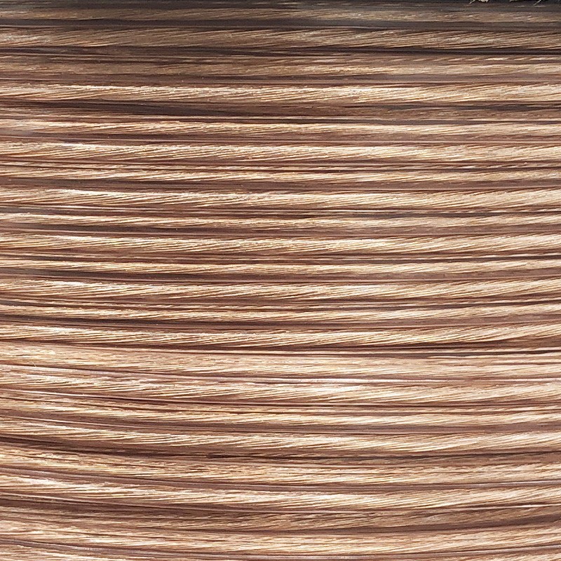 Bobina de cable paralelo transparente 100 m con secciones