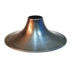 Soporte de hierro para techo o pared 70 mm x 185 mm