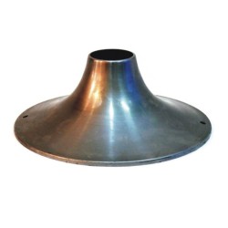 Soporte de hierro para techo o pared 70 mm x 185 mm