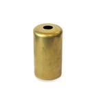 Cubierta metálica en hierro bruto para portalámparas E14 55 mm