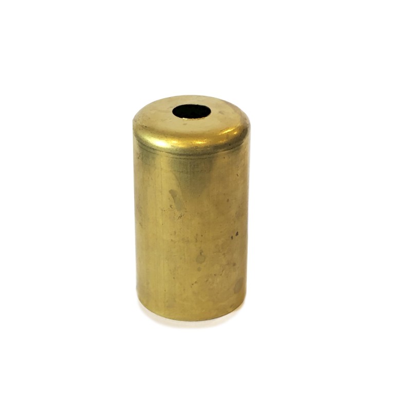 Cubierta metálica en hierro bruto para portalámparas E14 55 mm