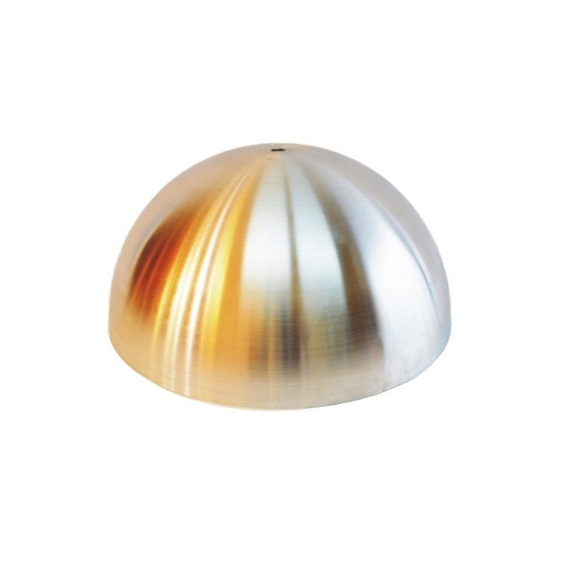 Pantalla campana de aluminio 200 mm alto x 400 mm diámetro