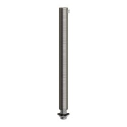 Abrazadera metálica cilíndrica 15 cm M10 para lámparas | FABRICA TU LÁMPARA
