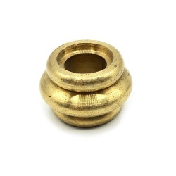 Anilla pasante de latón Ø24 mm x 15 mm de alto