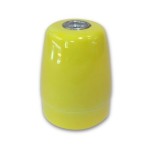 Casquillo E27 de porcelana lisa en varios colores | Iluminable