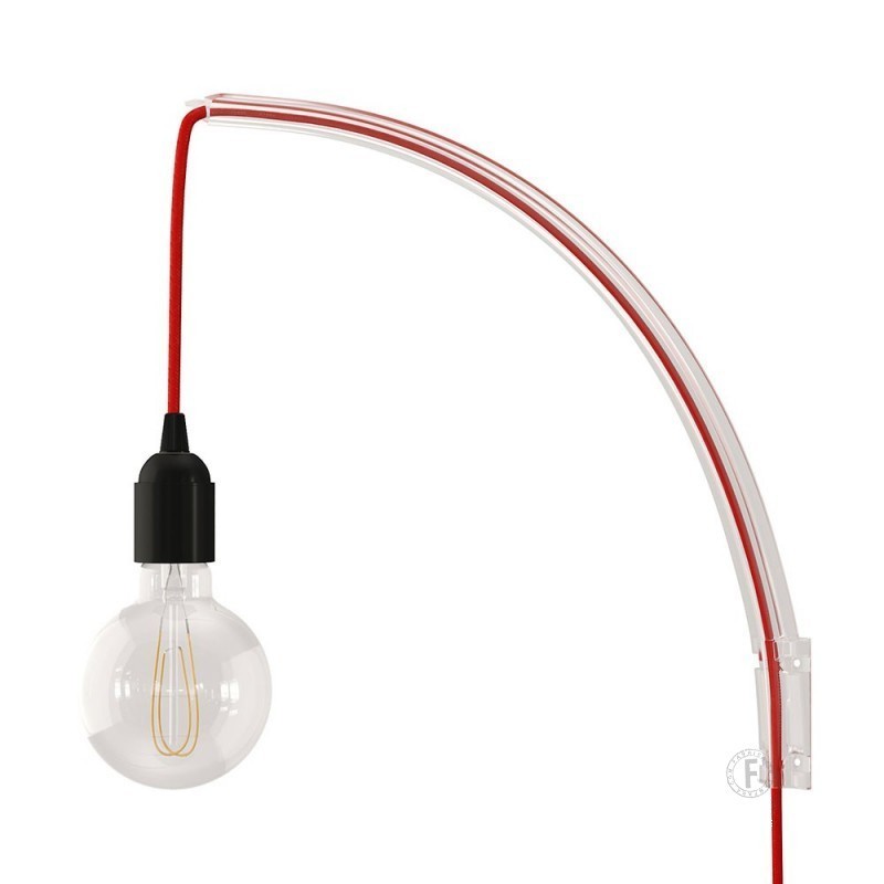 Arco soporte de plástico para apliques de pared