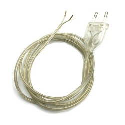 Cable termoplástico 3 m con clavija integrada | FABRICA TU LÁMPARA