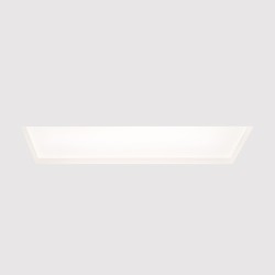 Foco empotrable horizontal de yeso con difusor 660 mmx100 mm