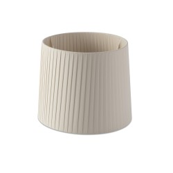 Pantalla beige encintada para aplique 215 x 160 mm