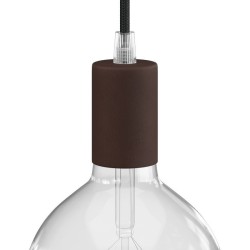 Kit de portalámparas E27 con funda metálica | Varios colores