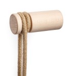 Soporte mural natural para cable decorativo