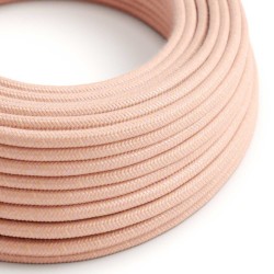 Cable textil salmón 2x0,75 / 3x0,75 mm con CE