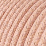 Cable textil salmón 2x0,75 / 3x0,75 mm con CE