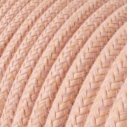 Cable textil salmón 2x0,75 / 3x0,75 mm con CE