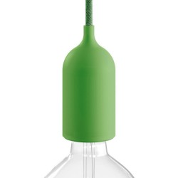 Portalámparas exterior E27 de silicona IP65 en varios colores | Iluminable
