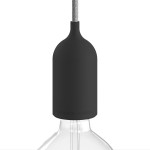 Portalámparas exterior E27 de silicona IP65 en varios colores | Iluminable