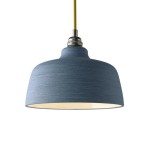 Pantalla de cerámica artesanal Ø240 mm para lámpara | Iluminable