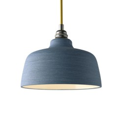 Pantalla de cerámica artesanal Ø240 mm para lámpara | Iluminable