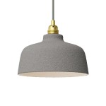 Pantalla de cerámica artesanal Ø240 mm para lámpara | Iluminable