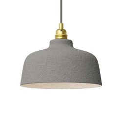 Pantalla de cerámica artesanal Ø240 mm para lámpara | Iluminable