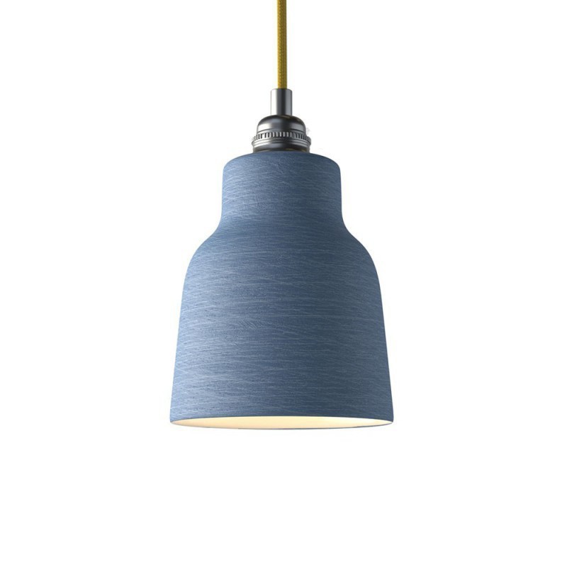 Pantalla cerámica artesanal 130 mm | Vaso decorativo