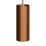 Tubo metálico foco E14 con doble arandela | Iluminable