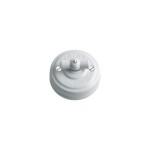 Conmutador porcelana superficie modular blanco | Iluminable