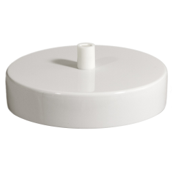 Base metálica redonda 120 mm para lámpara de mesa | FABRICA TU LÁMPARA