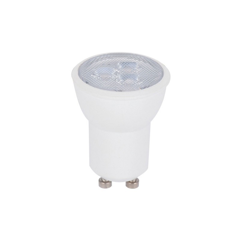 Bombilla LED GU10 mini 3,2W con luz cálida 2700K