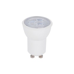 Bombilla LED GU10 mini 3,2W con luz cálida 2700K