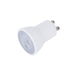 Bombilla LED GU10 mini 3,2W con luz cálida 2700K