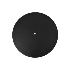 Pantalla metálica industrial negra tipo plato 300 mm