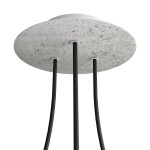 Rosetón redondo 200 mm con 3 salidas | FABRICA TU LÁMPARA